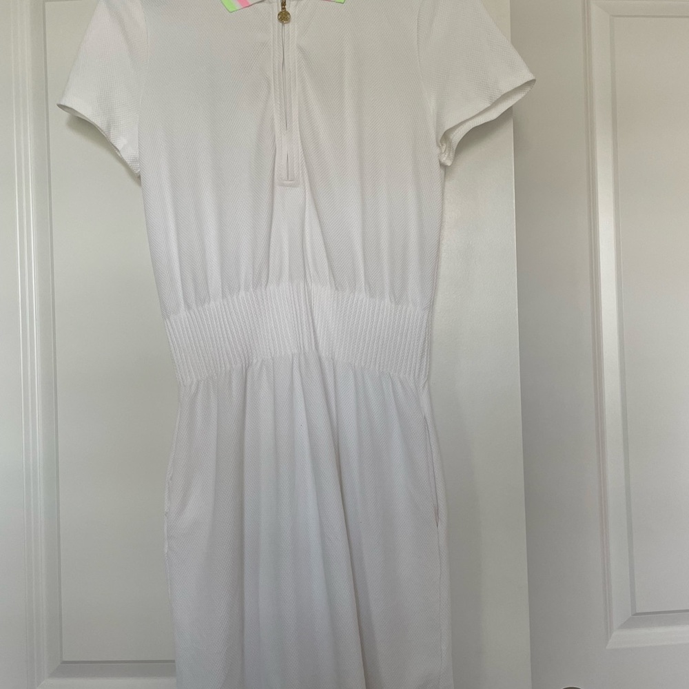 Lilly Pulitzer White Luxletic Dress Ladies